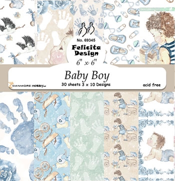  Felicita Design Baby Boy 15x15cm 3x10 design 200g